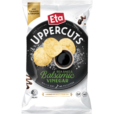 ETA Uppercuts Sea Salt & Balsamic Vinegar Chips