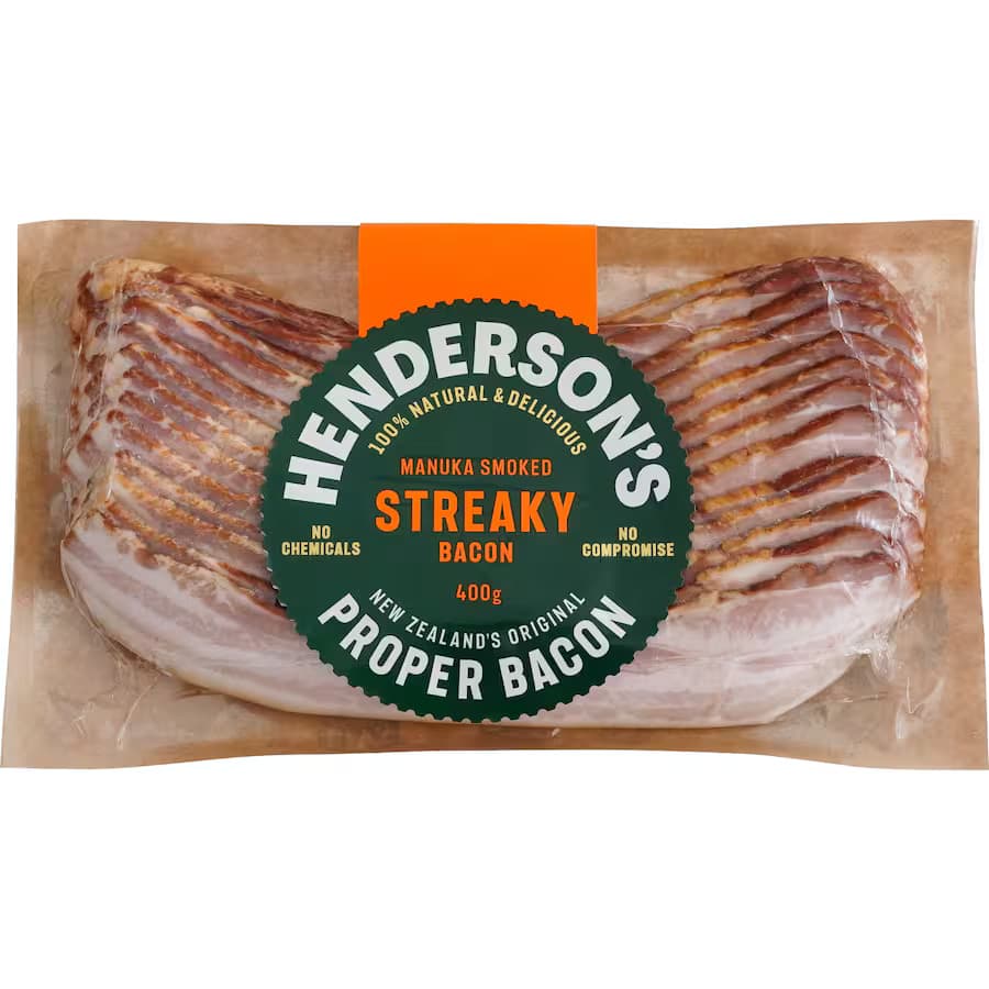 Henderson's New Zealand's Original Proper Bacon